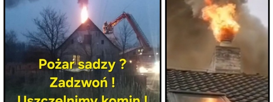 Pożar sadzy