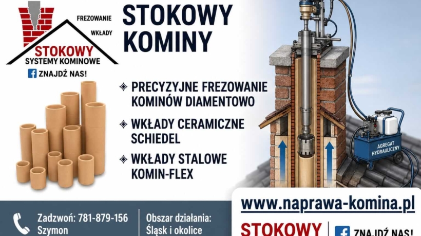 precyzyjne frezowanie kominów diamentowo
